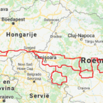 Route Roemenië indicatief