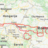 Route Roemenië indicatief